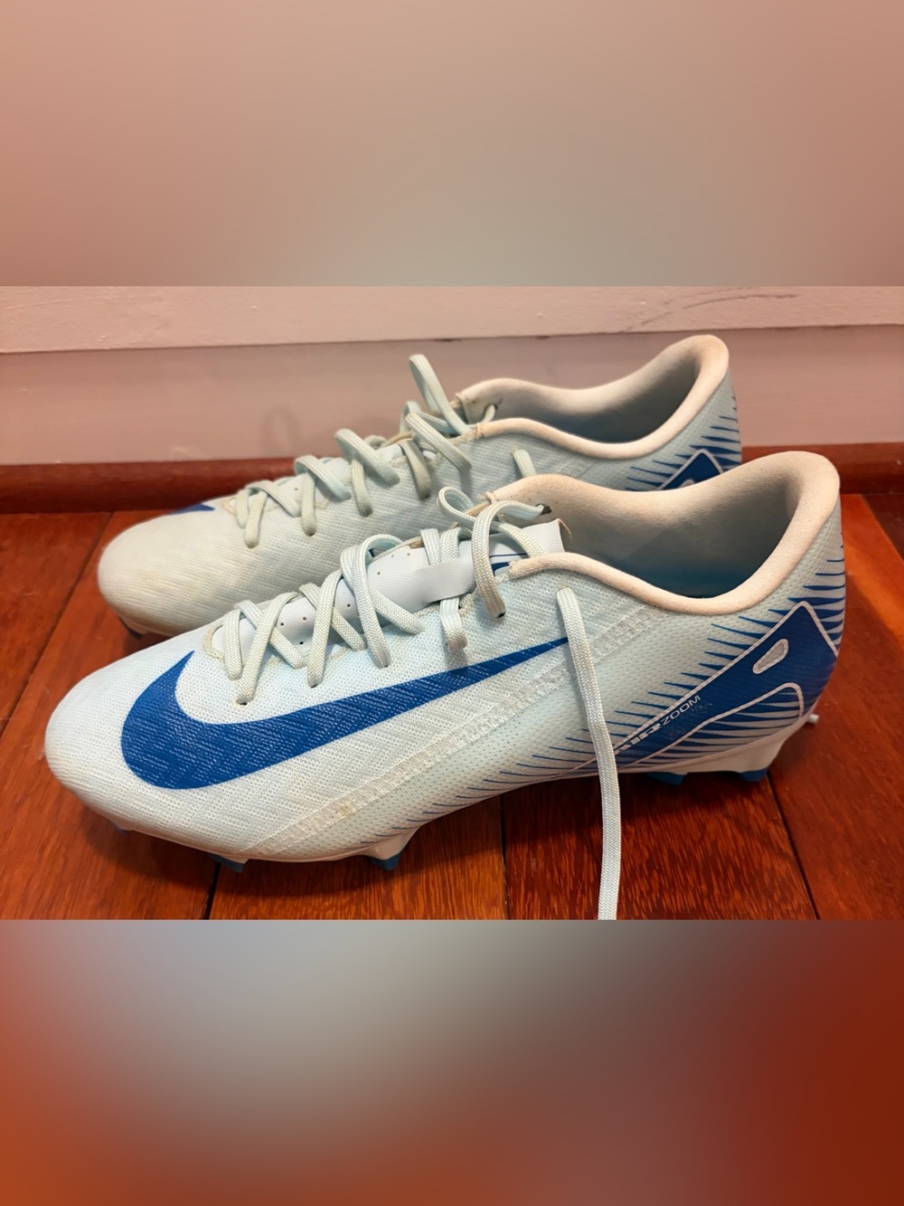 Nike Mercurial Vapor 16 Academy MG Cleats in Glacier Blue - Mens 6.5